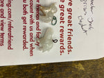 Vtg Lot Glass Cracker Jacks Prizes Tokens Charms Toys Elephant Gumball Collectib