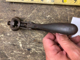 Vtg cast Hand Saw Set Hand Tool antique cross cut Straightens the Teeth