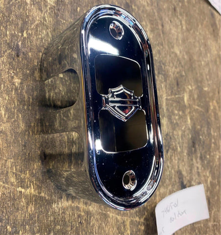 OEM Chrome Coil Cover Bar shield Harley Heritage Softail Fatboy Nostalgia dyna