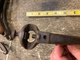 Vtg cast Hand Saw Set Hand Tool antique cross cut Straightens the Teeth