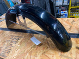 Vivid Black Front Fender OEM Shovelhead FX Superglide Ironhead Sportster Harley