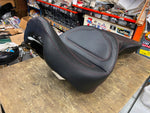 Saddleman Seat Harley Softail Deuce FXSTD Red Stitch 2000-07 8250JS Touring wide