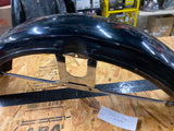 Vivid Black Front Fender OEM Shovelhead FX Superglide Ironhead Sportster Harley