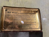 Vintage 1930s-1940s Old Briar Smoking Tobacco Advertising Tin Box