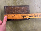 Vintage 1930s-1940s Old Briar Smoking Tobacco Advertising Tin Box