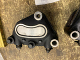 Dual Disc Front Brake Calipers 00^ Touring FLH Dyna Sportster OEM Harley 4 pisto