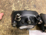 Dual Disc Front Brake Calipers 00^ Touring FLH Dyna Sportster OEM Harley 4 pisto