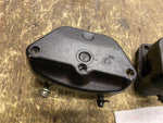 Dual Disc Front Brake Calipers 00^ Touring FLH Dyna Sportster OEM Harley 4 pisto