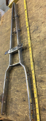 Old Skool Vtg Sissybar rigid Hardtail Chopper Panhead shovelhead custom 33" Tall