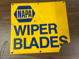 Vintage 1970s Napa Wiper Blades Advertising Storage Box Front Sign