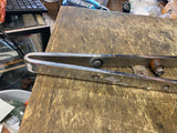 Old Skool Vtg Sissybar rigid Hardtail Chopper Panhead shovelhead custom 33" Tall
