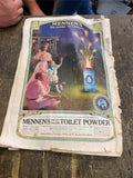 1908 Ladys Home journal Magazine Kellogs cereal Advertisin Gold medal Flower Art