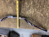 Low Chrome Handlebars 1" 2" tall Harley Sportster Dyna Softail Custom Chopper!