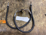Front Brake Lines Lower Harley Shovelhead Ironhead Sportster Dual Disc 1977-83