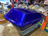 Harley OEM FLHX 2008 Limited Edition Frost Bite Blue Saddlebag Street Glide Left