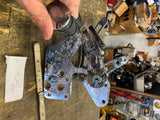 Performance Machine Extended Forward Controls Harley Softail Chopper FXST Peelin