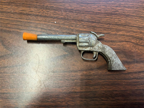 Vintage 1950s Hubley? Diecast Western Cowboy Shooting Toy Collectable