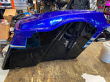 Harley OEM FLHX 2008 Limited Edition Frost Bite Blue Saddlebag Street Glide Left