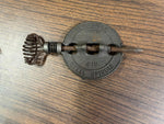 Antique Griswold New American 4 Inch Steel Spindle 1424 Stove Damper