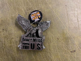 Live To Ride Collector Series Don't Mess With The US Patriotic Eagle Paperweight