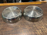 Vintage OEM 92-09 Ford E250 Van 12" Dog Dish Hubcaps Pair Of 2 E350