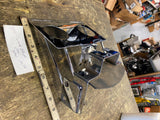 Chrome License Plate Mount Bracket Harley FXWG Softail FXST Wide Glide Evo Shove