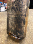 Vtg Elixor Bottle Glass 1900's Medicine Iron Wine Heyner Cleveland oh Quack Anti