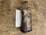 Vtg Elixor Bottle Glass 1900's Medicine Iron Wine Heyner Cleveland oh Quack Anti
