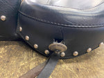 Mustang Custom Seat Touring Harley 1985 1986 Wide Glide Evo vintage Studs FXWG