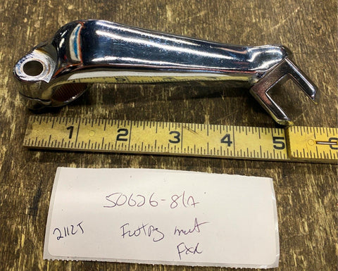 Harley Davidson FXR Right Mid Control Foot Peg Chrome Bracket Mount 50636-81a OE