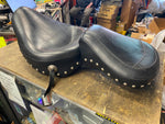 Mustang Custom Seat Touring Harley 1985 1986 Wide Glide Evo vintage Studs FXWG