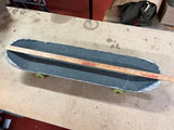 Vintage Made in USA  31" Wooden Skateboard Independent Truck Co Trucks