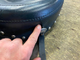 Mustang Custom Seat Touring Harley 1985 1986 Wide Glide Evo vintage Studs FXWG