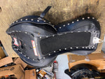 Mustang Custom Seat Touring Harley 1985 1986 Wide Glide Evo vintage Studs FXWG