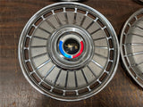 1962 Rare Ford Galaxy Sunliner Starliner14” Full Hubcaps 4 Beautiful Convertible