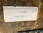 Vtg Reverse Painted Foil Glass Sign 1920's F.W Shellenbarger Private Eye Antique