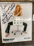 Signed Picture 94 WYSP Philly WNEW NY CBS Radio Station Melissa Daley DJ Rock!