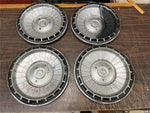 1962 Rare Ford Galaxy Sunliner Starliner14” Full Hubcaps 4 Beautiful Convertible