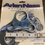 Harley Mini Speedometer Tach Gauge Bracket riser Mount 1" Custom Chopper Softail