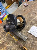 Vtg Pfluger Fishing Reel Oceanic Free Spool Surf Collectible Gear Fisherman