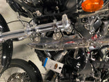 Quick Detach Windshield Harley Low Rider Dyna M8 Superglide 49mm OEM Street bob