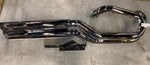 Harley Vrod Exhaust pipes VRSCA Slip On mufflers Vance Hines Bracket Mount Assy!
