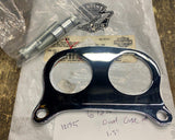 Harley Mini Gauge Bracket riser Mount 1.5 Custom Softail Sportster Hot Rod Chrom