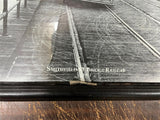 Vtg Carnegie Library Of Pittsburgh Smithfield St Bridge Railcar Photo Frame 1912