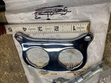 Harley Mini Gauge Bracket riser Mount 1.5 Custom Softail Sportster Hot Rod Chrom