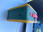 Vtg 50's Roy Rogers Dale Evans Tin Lunch Box American Thermos Double R Bar Ranch