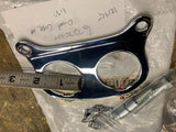Harley Mini Gauge Bracket riser Mount 1.5 Custom Softail Sportster Hot Rod Chrom