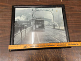 Vtg Carnegie Library Of Pittsburgh Smithfield St Bridge Railcar Photo Frame 1912