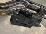 Harley Vrod Exhaust pipes VRSCA Slip On mufflers Vance Hines Bracket Mount Assy!