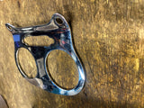 Harley Mini Gauge Bracket riser Mount 1.5 Custom Softail Sportster Dyna Dual